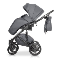 Дитяча коляска 2 в 1 Riko Naturo Ecco Anthracite
